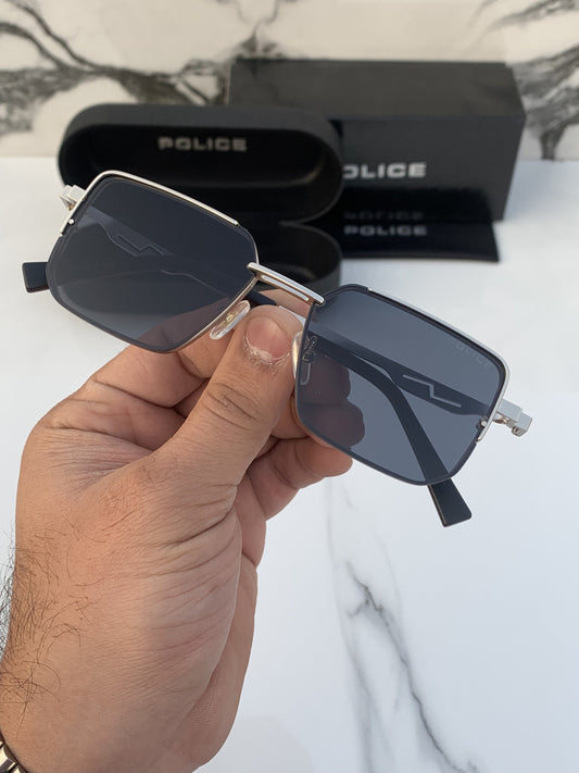 Branded Sunglasses PLICE small_silver_black(With Original Kit)