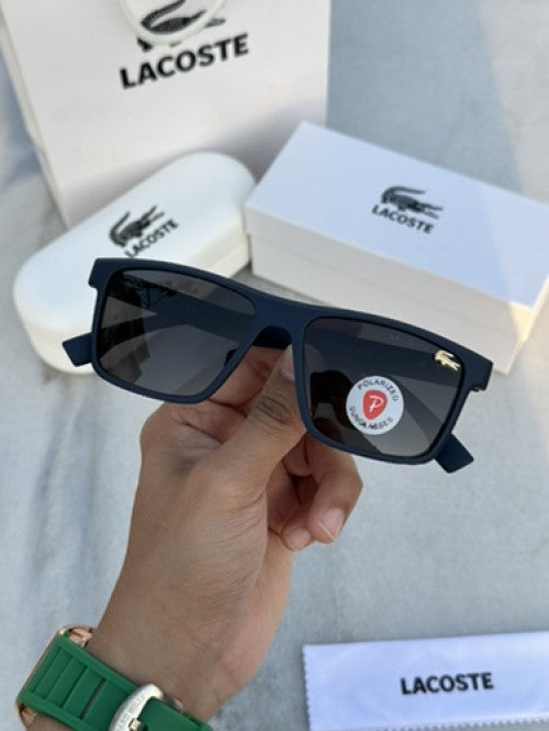 Branded Lcoste Matt Blue Sunglasses FT (With Original Kit)