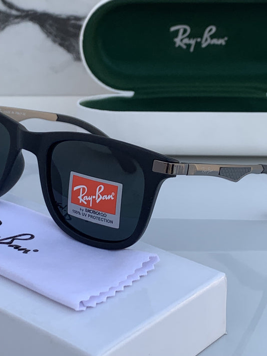 Branded RB Logo Black Sunglasses (With Original Kit)