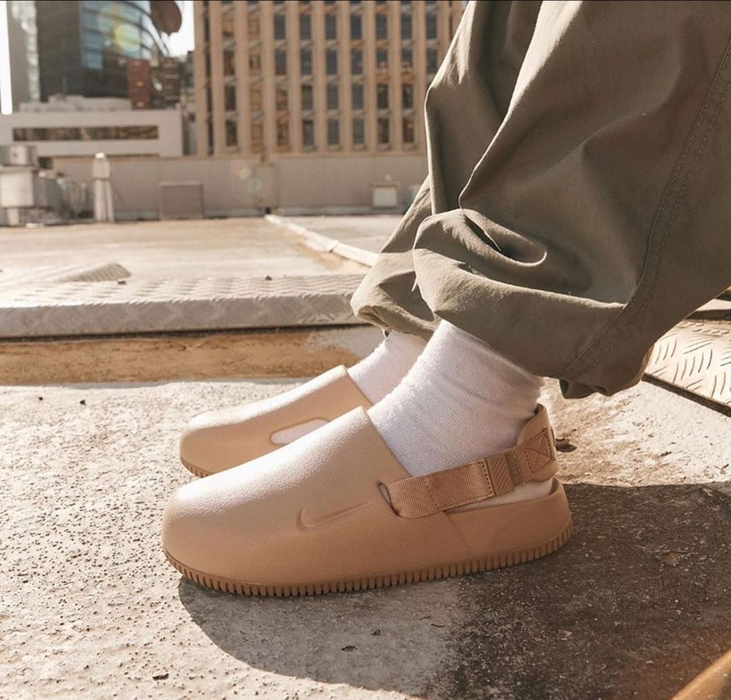 NIKE CALM MULE ( BEIGE )