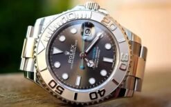 ROLEX YATCH MASTER STAINLESS STEEL GRAY ITALY
