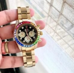 ROLEX RAINBOW FULL GOLD TOP PRIMIUM QUILTY WATCH