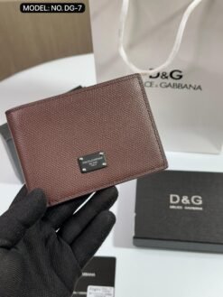 DOLCE & GABBANA (D&G) MEN WALLET BROWN