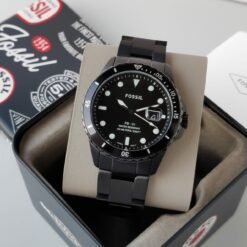 FOSSIL BLACK TONED MEN'S Watch