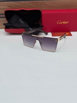 CARTIER GOLDEN BLACK SHADES MO:-58470